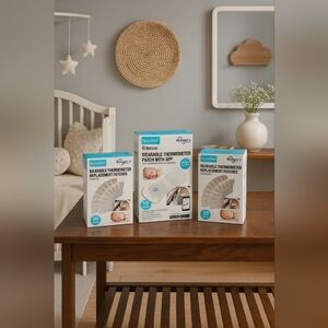 KIT NuvoMed Wearable Thermometer Patch + App and 2 Free Replacement Boxes